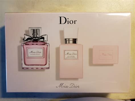 miss dior 3 piece set|Dior mini fragrance gift set.